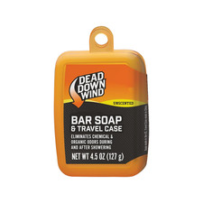 Bar Soap Unscented With Travel Container 4.5Oz Tallow Free Adult