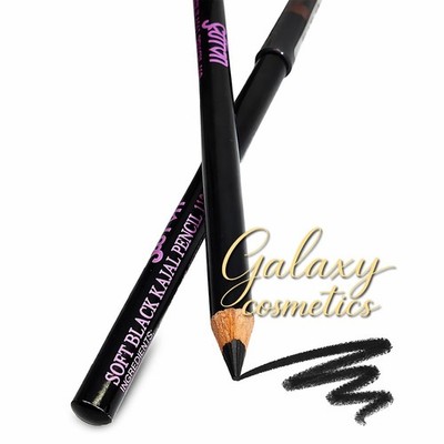 SAFFRON Soft Kajal Eyeliner Pencil Eye Liner SCHWARZ