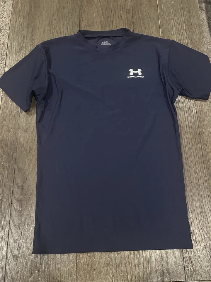 Camisa de compresión Under Armour azul brillante spandex XL para hombre Foto 2 de 2