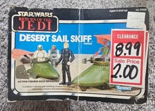 Desert Sail Skiff Star Wars 1983 Vintage Kenner Mini Rig MIB Factory Sealed ROTJ
