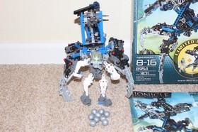 Lego Bionicle: Mazeka 8954 100% Complete With 9 Zamor Spheres Box & Manual