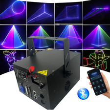 5W RGB Laser Projector Stage Animation Light ILDA Beam Bar Wedding Laser Lights