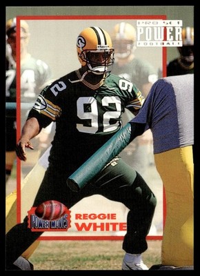 1993 Pro Set Power Moves Reggie White Green Bay Packers #PM8