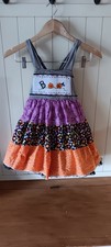 Girls Halloween Halter Dress, Different Halloween Designs