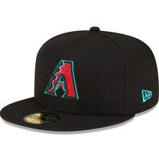 Men's New Era Black Arizona Diamondbacks Alternate Authentic Collection