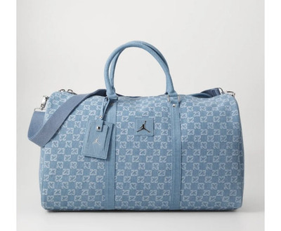 New Authentic Jordan Monogram 25L Duffle Bag *LIMITED EDITION DENIM Color*