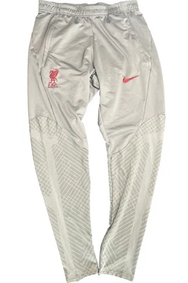 Nike Liverpool FC Dri-FIT Slim Fit Track Pants Grey/Red Men’s M - Image 1 of 4
