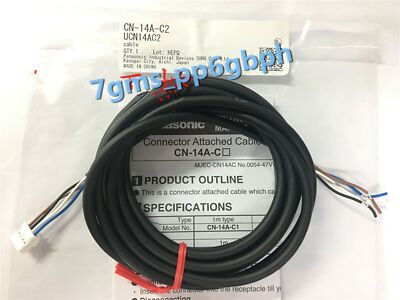 2 PCS NEW   photoelectric sensor cable CN-14A-C2 #E1*