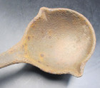 Vintage "The Lake City Malleable Co." No 4 Cast Iron Smelting Ladle Cleveland OH — photo 4