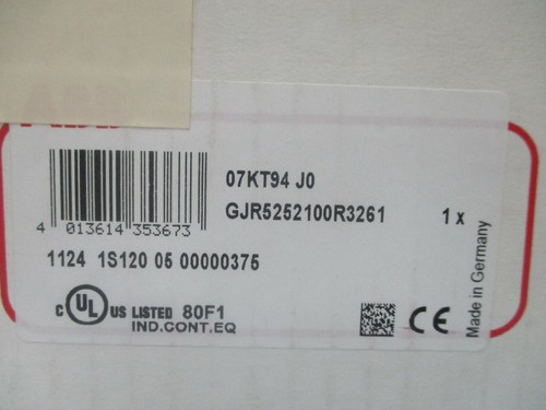 ABB CONTROLLER GJR5252100R3161 07KT94 - Picture 4 of 4