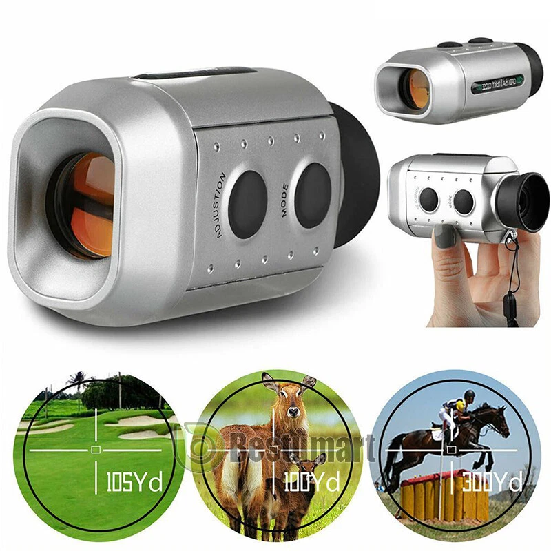 Telémetro de golf 1000 yardas digital 7x telémetro telescopio de caza monocular Foto 2 de 4