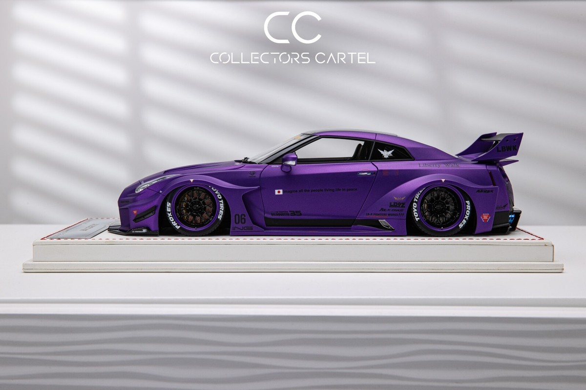 LBWK R35 1/18 ミニカー Amazon | ソリド 1/18 ニッサン GT-R R35 GTR LB-WORKS LBWK
