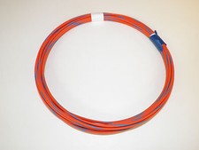 ORANGE/BLUE AUTOMOTIVE WIRE 16 GAUGE HIGH TEMP GXL 25 FEET