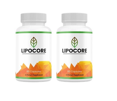 (2 Pack) Lipocore Advanced Capsules Lipo Core Max Support Advance Weight Loss