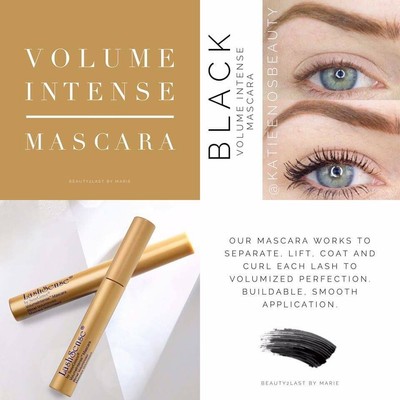 Black Volume Intense LashSense Volumizing Mascara Lipsense / Senegence NEW
