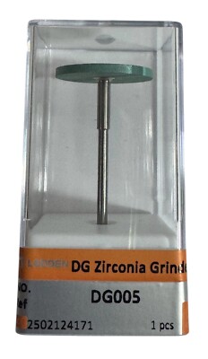 Zirconia - Diamond Impregnated Green Mounted Stone - DG005