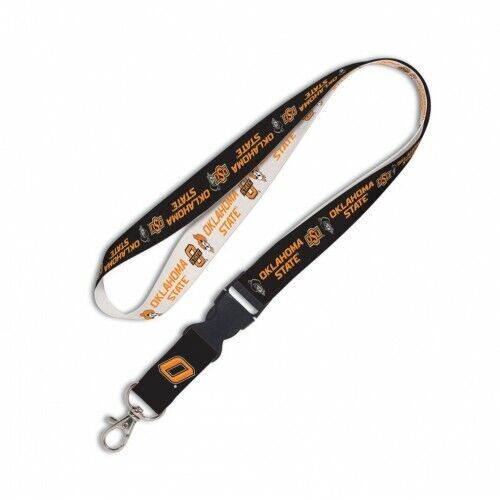 Oklahoma State Cowboys Lanyard Wristlet - Official Team Nylon Lanyard For Keys, IDs, Badges & Tickets, 9" Long - View #9