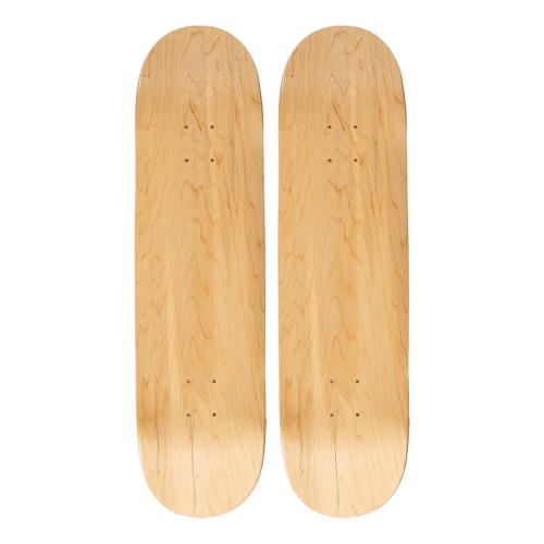 2 mazzi da skateboard vuoti - 8,5 pollici - naturali con impugnatura jessup - Foto 2 di 5