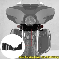 Batwing Fairing Lower Trim Skirt For Harley Touring Electra Street Glide 14-22