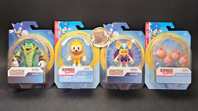 Jakks Sonic The Hedgehog 2.5'' Articulated Action Figures - You Choose - 02/16/25