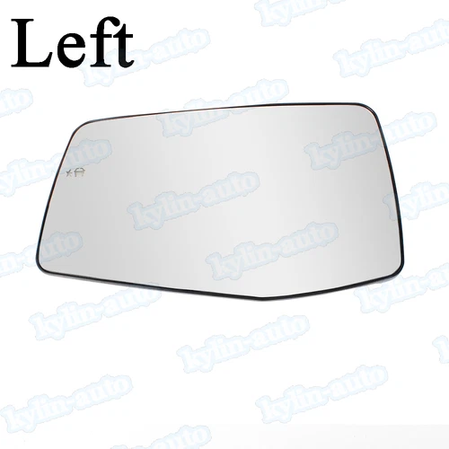 For chevy sliverado 1500 19-23 Left Rear View Heated Mirror Glass W/ Blind Spot
