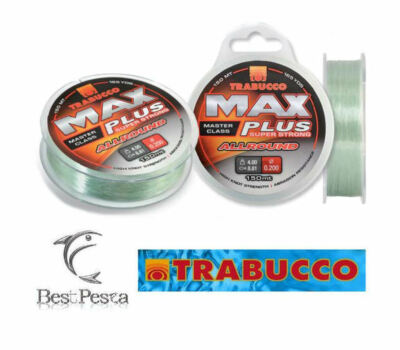 TRABUCCO MAX PLUS ALLROUND 1000mt Fishing Line - Ø 0.20 - Load 4.0 kg