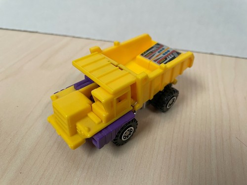 Transformers G2 Devastator 100% Complete Tech Specs Unapplied Stickers 1992 NM - Picture 12 of 12