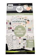The Happy Planner Homebody MINI Sticker Book 789 Pieces Me & My Big Ideas NEW