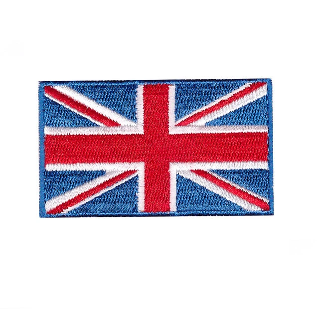 National Country Flag Patch | Iron-On/Sew-On Embroidered Cloth Patch/Badge - Image 3 of 4