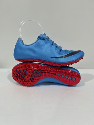 Nike Zoom Superfly Elite Track Spikes Blue Sprint Mens 835996