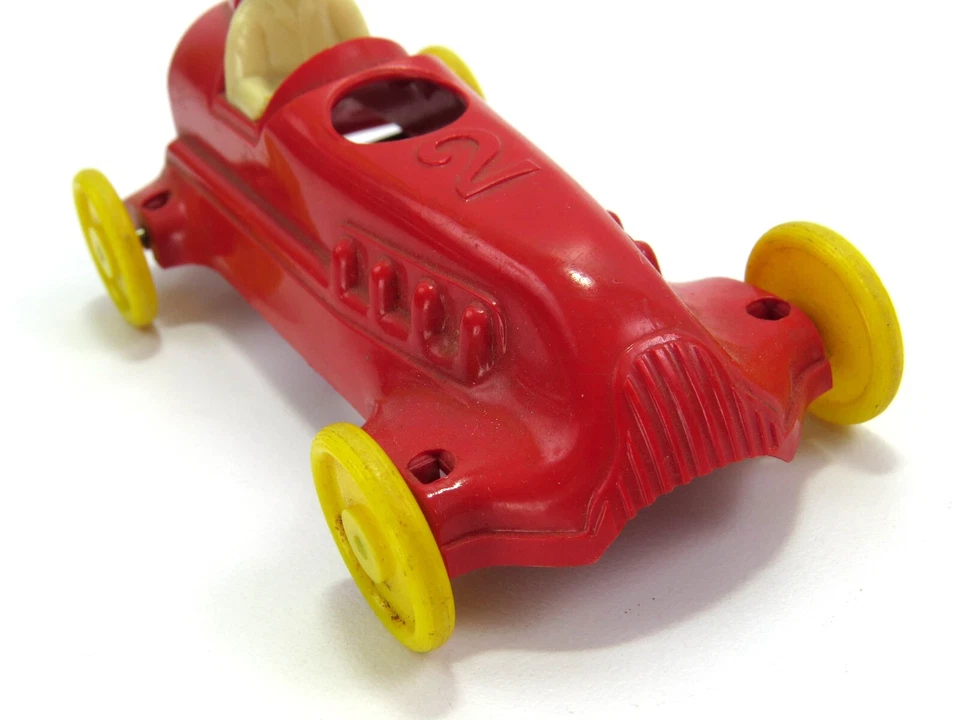 Pyro винтажный воздушный шар приведен в действие гоночный автомобиль, красный и желтый, читать состоянии - Изображение 3 из 4