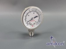 SPAN Instruments Wskaźnik ciśnienia USE NO OIL -30 do 160 psi -1 do 11 bar ID141B