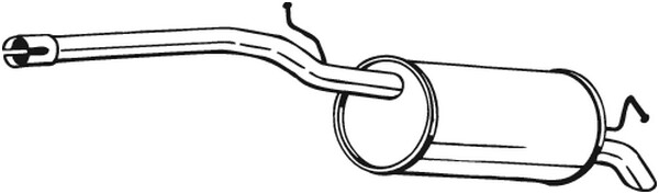 Bosal 233-059 EndschalldÄMpfer FÜR VW-image