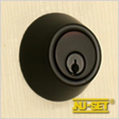 NU-SET Commercial Grade Single Cylinder Deadbolt Heavy Duty UL Listed SC4 Keyway