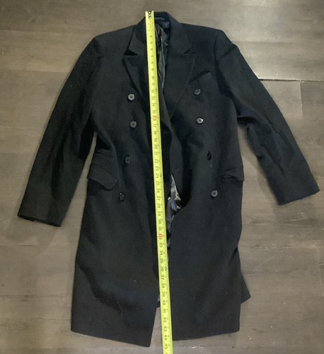 J Lindeberg Men’s Black Trench Coat Size 48 - Picture 4 of 10