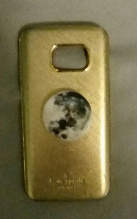 Kate Spade 包裹式保护壳 保护套 适合三星 Galaxy 7 金色 带附件支架 — 第 2/3 张图片