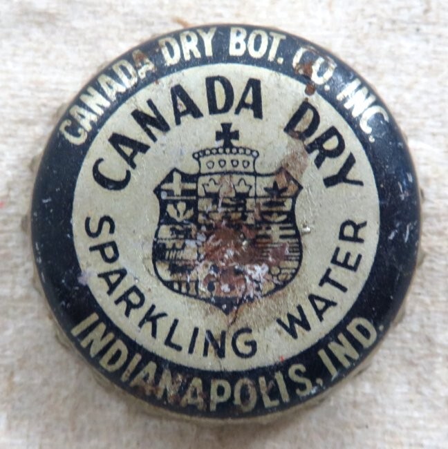 CANADA DRY SPARKLING WATER CORK Crown / Bottle cap Indianapolis, IN