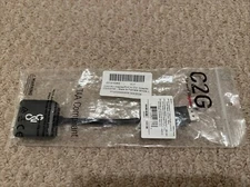 C2G 8 Inch Display Port Male to DVI-D Female Black Adapter Converter Lot Of 5