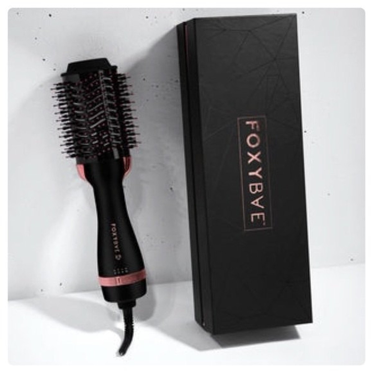 NIB $189 Foxybae Rose Gold Blowout Dryer Brush Sealed | eBay display picture 3