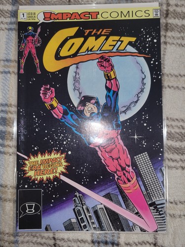 Impact DC Comics The Comet #1 First Flight 1991 Copper Age HIGH GRADE