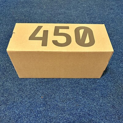 Original Adidas Yeezy 450 Stone Teal (UK 10,5) Leerkarton+Taschentuch+Etikett+Adidas Box