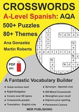 CROSSWORDS A-LEVEL SPANISH: AQA:  over 500 Puzzles : E-BOOK on Flash Drive