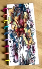 Wild Flowers Cover Set for use with Skinny Classic Happy Planner~