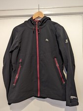 Mountain Equipment Black Ladies Outdoor Hooded Jacket Size Uk 14
