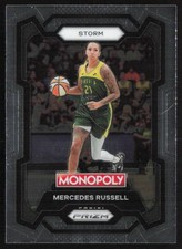 2024 Panini Prizm Monopoly WNBA Mercedes Russell #46 Seattle Storm Y63