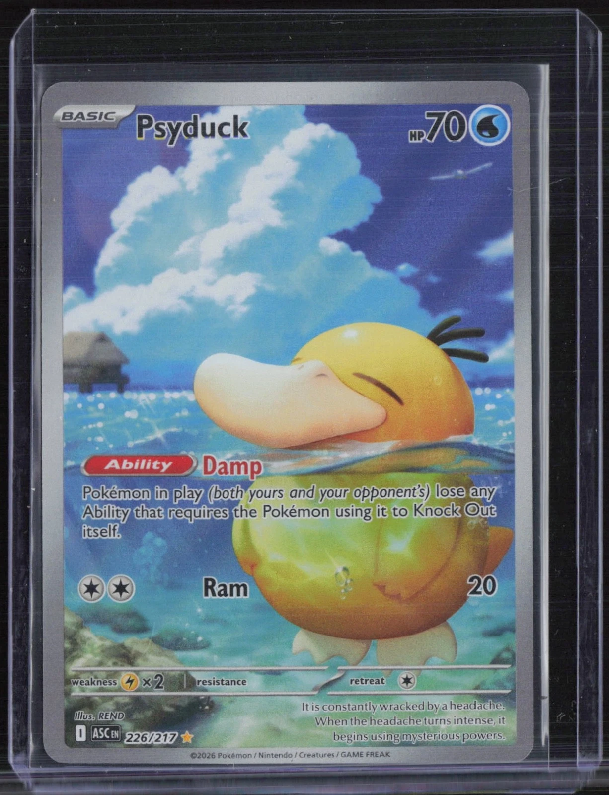 2026 Pokemon Ascended Heroes Illustration Rare #226 Psyduck