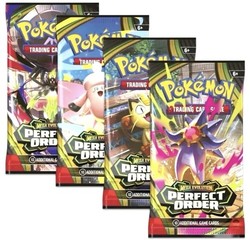 Mega Evolutions Perfect Order Booster Pack Art Set (ME03)