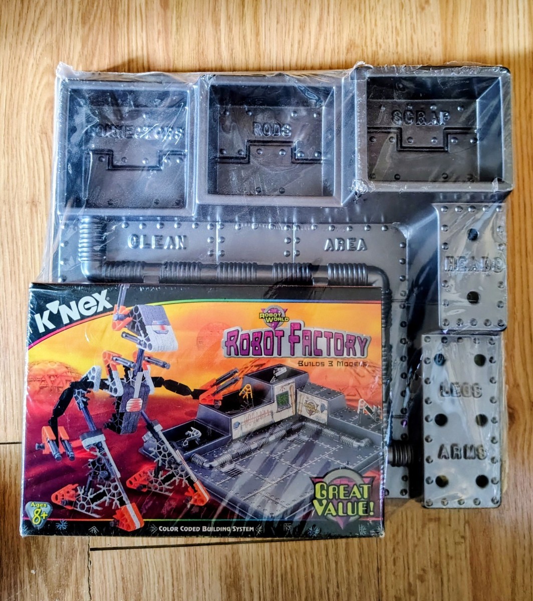 K'NEX Robot Factory Robot World Building System 11057 NEW Sealed