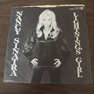 Nancy Sinatra:Lightning s Girl/ Until It s Time For You To Go Pic Sleeve 45 1967