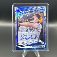 2022 Elite Extra Edition Guy Lipscomb Jr. Auto #151 numbered to /20 Guardians 